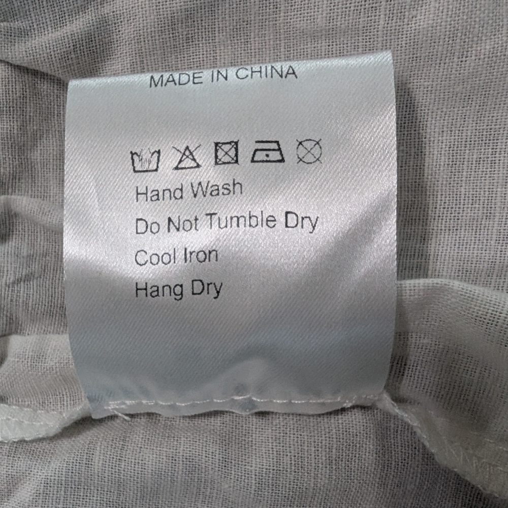Anthropologie  o.p.t Linen Cotton Dress - Picture 9 of 9